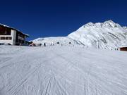Gemakkelijke piste Planatsch in Sedrun