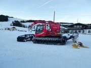 Pistenvoertuig op de Postalm