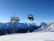 Stoeltjeslift met kap