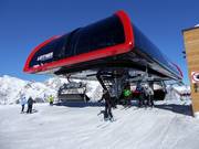 Wastenegg - 6-persoons hogesnelheidsstoeltjeslift (koppelbaar) met kap