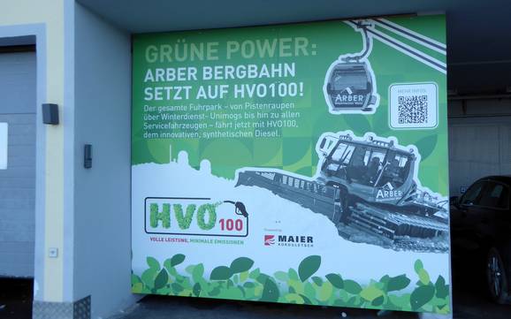 Zwieseler Winkel: milieuvriendelijkheid van de skigebieden – Milieuvriendelijkheid Arber