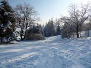 Linker piste op de Monte Kienader