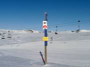 Pistebewegwijzering in Hovden