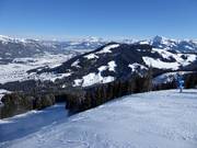 Uitzicht op Ellmau en Going