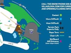 Pistekaart Villa Olivia – Bartlett