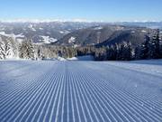 Zeer goede pistepreparatie