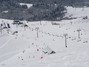 Liftlandschap in Le Corbier