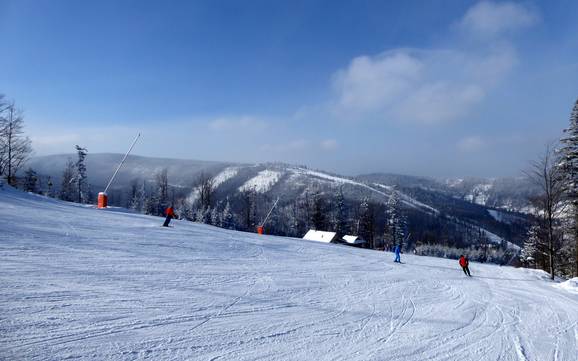 West-Beskieden: Grootte van de skigebieden – Grootte Szczyrk Mountain Resort