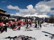 Zonneterras met DJ in Aravet