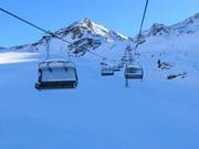 DreiSeenBahn - 4-persoons hogesnelheidsstoeltjeslift (koppelbaar) met kap