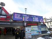 Digitale status van de afzonderlijke liften