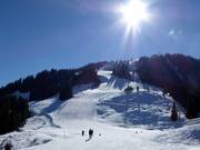 Piste bij de Brandstadlbahn