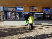 Verzorgde kassa bij de Kornockbahn