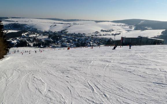 Skigebieden voor beginners in het Middelertsgebergte – Beginners Fichtelberg – Oberwiesenthal