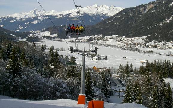 Natuurpark Weissensee: beste skiliften – Liften Naggler Alm – Techendorf (Weissensee)