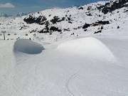 Halfpipe op de Bettmeralp