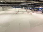 Uitzicht in de skihal SnowWorld Bispingen