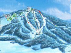 Pistekaart Plešivec – Abertamy