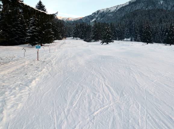 De gemakkelijke piste in Ohlstadt