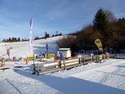 Kindergedeelte Laghet in Andalo