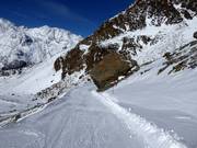 Skiweg langs de Stein