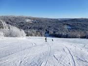Steilere afdaling bij de Kißlingerlift