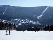 Uitzicht op de plaats Spindlermühle