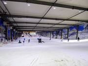 Piste zonder snowpark