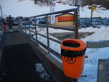 Piemont: netheid van de skigebieden – Netheid Alagna Valsesia/Gressoney-La-Trinité/Champoluc/Frachey (Monterosa Ski)