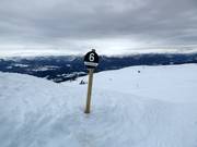 Piste-markering in Voss Resort