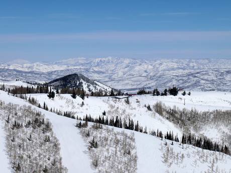 VS: Grootte van de skigebieden – Grootte Park City