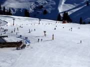 Beginnersgebied bij sleeplift Ludy