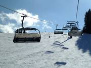 Spacejet 1 - 6-persoons hogesnelheidsstoeltjeslift (koppelbaar) met kap en stoelverwarming