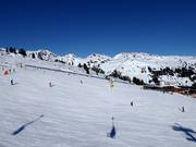 Makkelijke pistes bij het Arena Center in Gerlos