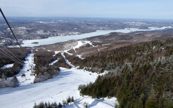 Skiën in de provincie Québec