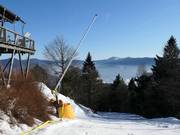 Sneeuwkanonnen op de Hohenbogen