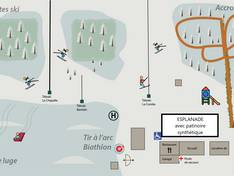 Pistekaart La Combe Saint-Pierre (Charquemont)