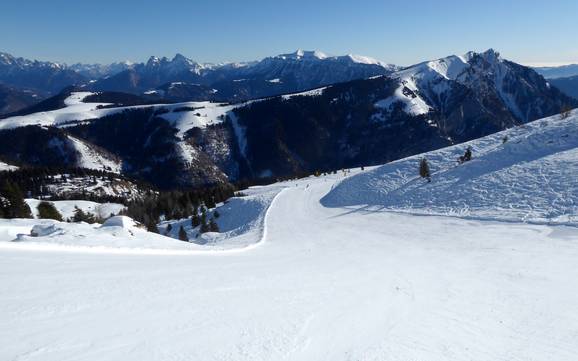 Pisteaanbod Valsugana – Pisteaanbod Lagorai/Passo Brocon – Castello Tesino