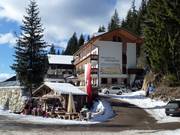 Hotel Rosengarten aan de dalafdaling naar Welschnofen