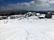 Beginnersgebied bij de Resiliften