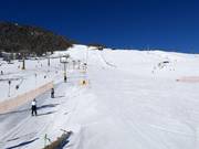 Oefenpiste in Livigno