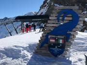 Landsgrens Oostenrijk-Italië bij de Karlesjoch