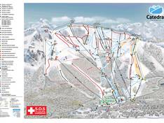 Pistekaart Catedral Alta Patagonia