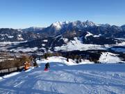 Piste bij de Lärchfilzkogel
