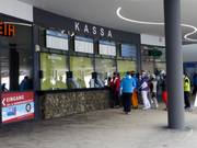 Moderne en goed onderhouden kassa in Leogang