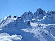 Piste 41 en 42 bij de Madrisella