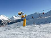 Sneeuwkanon bij de Giggijoch