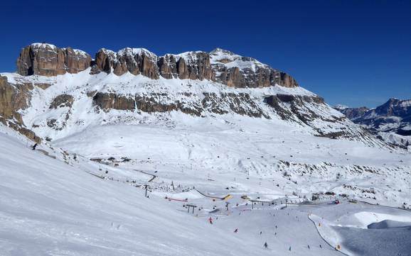 Skiën in Passo di Campolongo