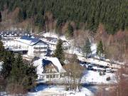 Hotel Winterberg ligt pal naast de skilift Brembergkopf 2