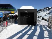 Verzorgde toiletten bij de Frühmesser X-Press stoeltjeslift